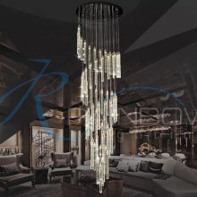 Люстра в лестничный марш хром 4599/48 CR