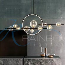 Люстра лофт с плафонами двойная 4587/L1450